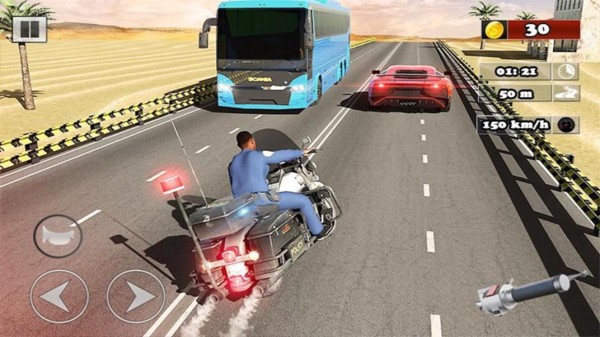 公路疯狂摩托截图